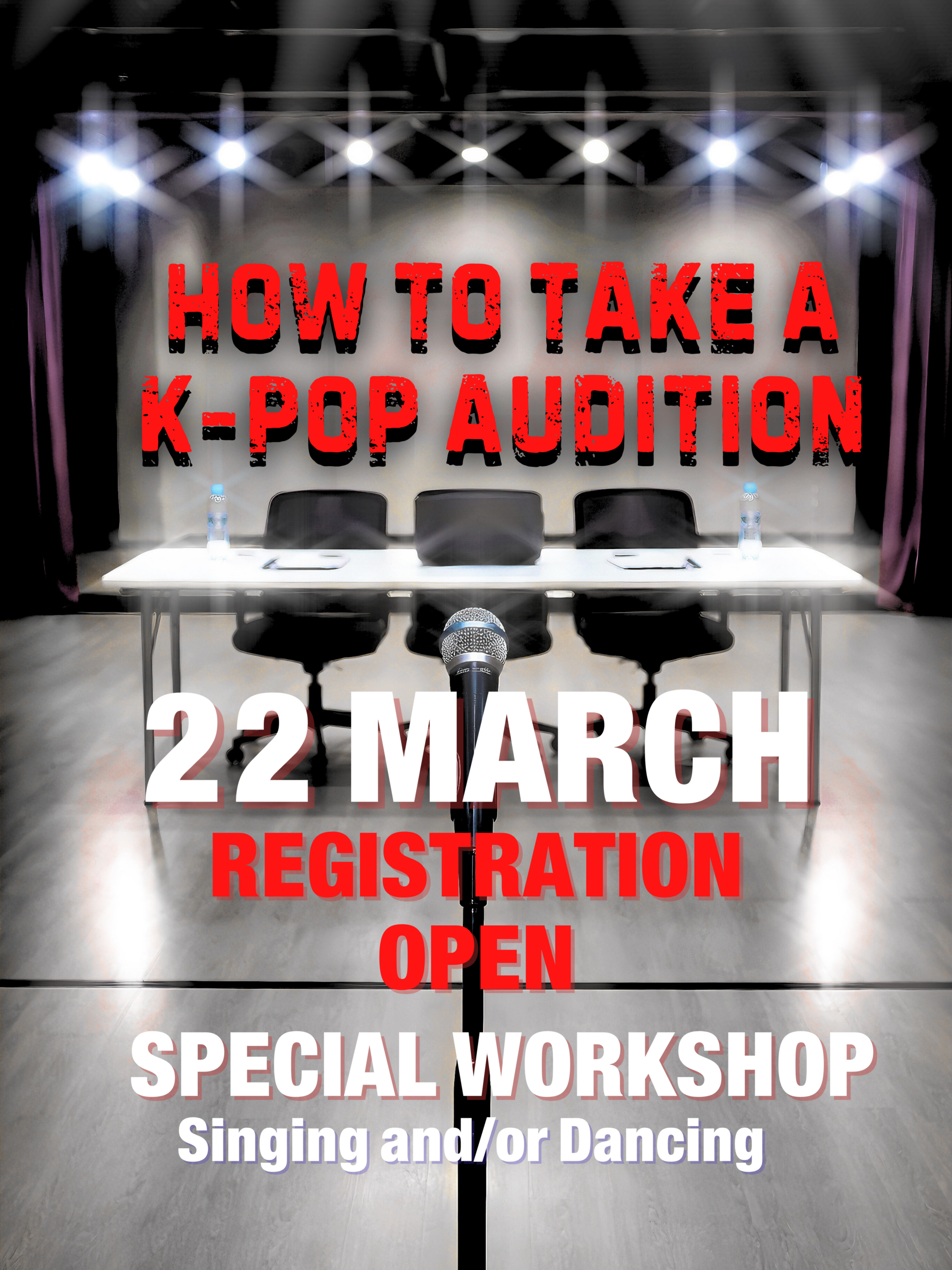 Yeni Audition workshop