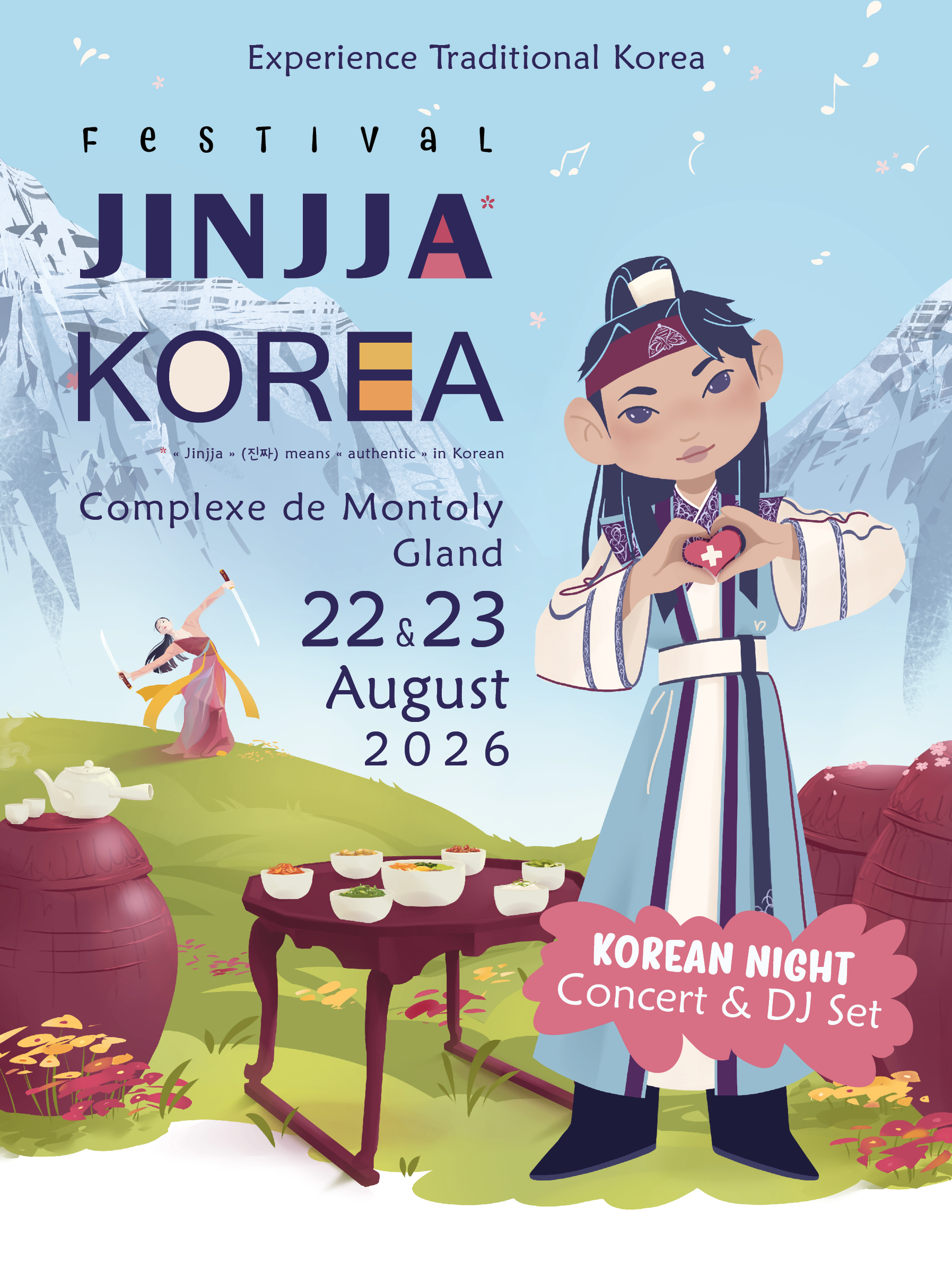 Festival JINJJA KOREA 2026 en